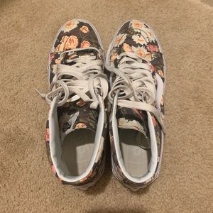 Floral vans